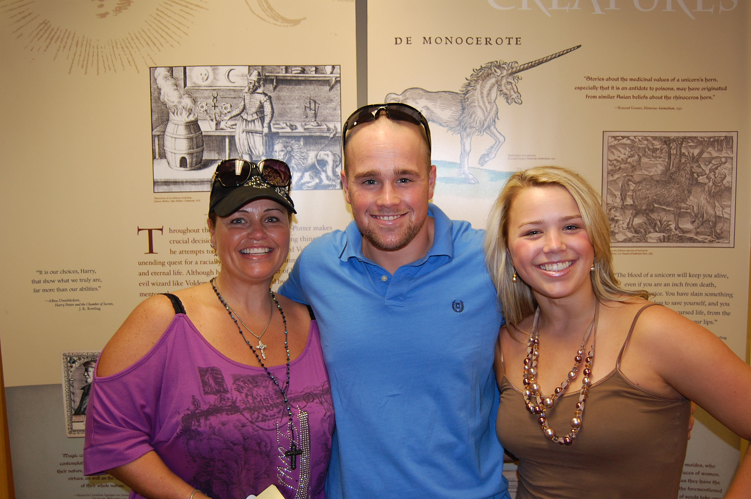 Jacquelyn, Andrew and Honey McMillan
