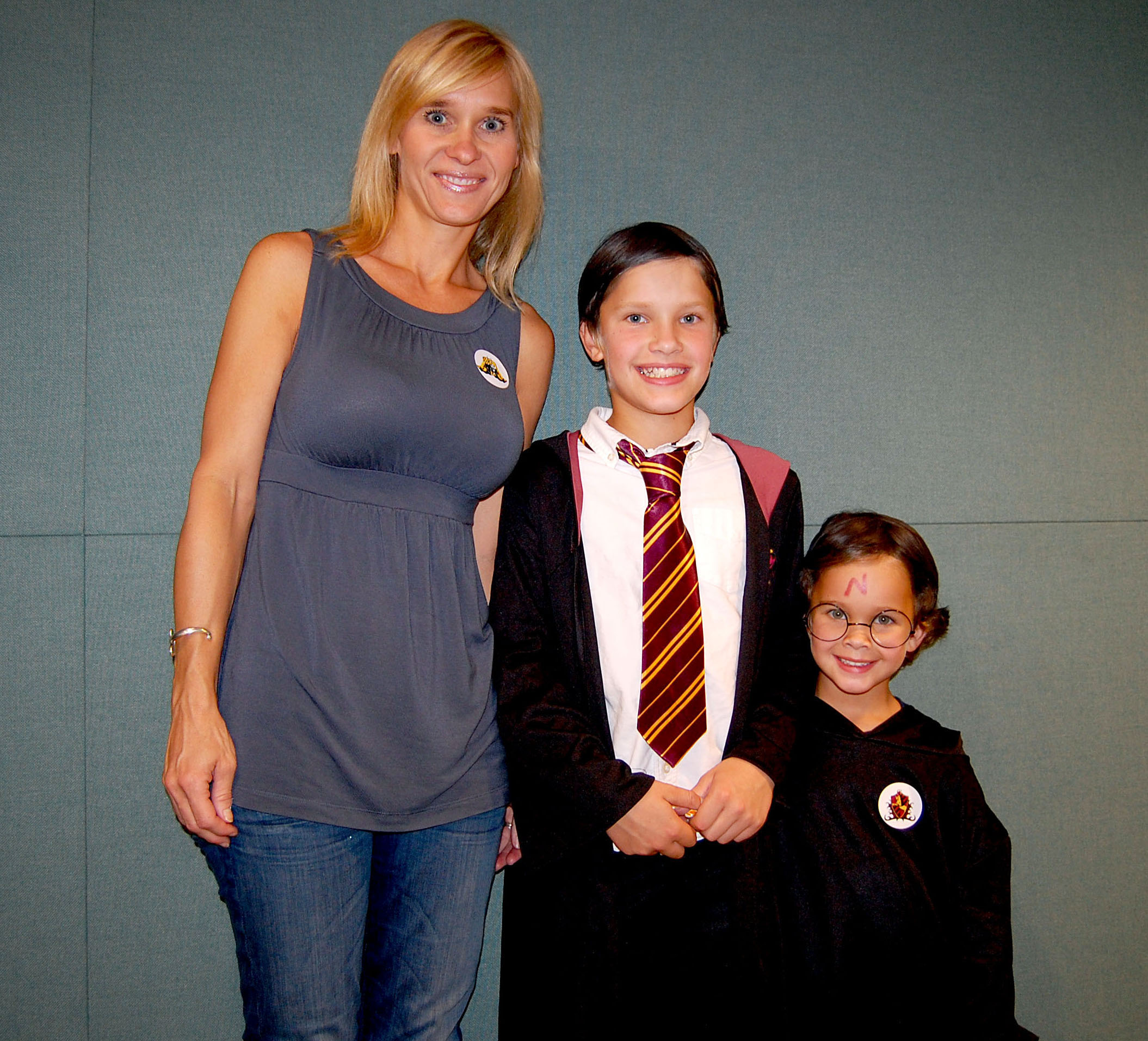 Allison, Kristian and Tristan Baker