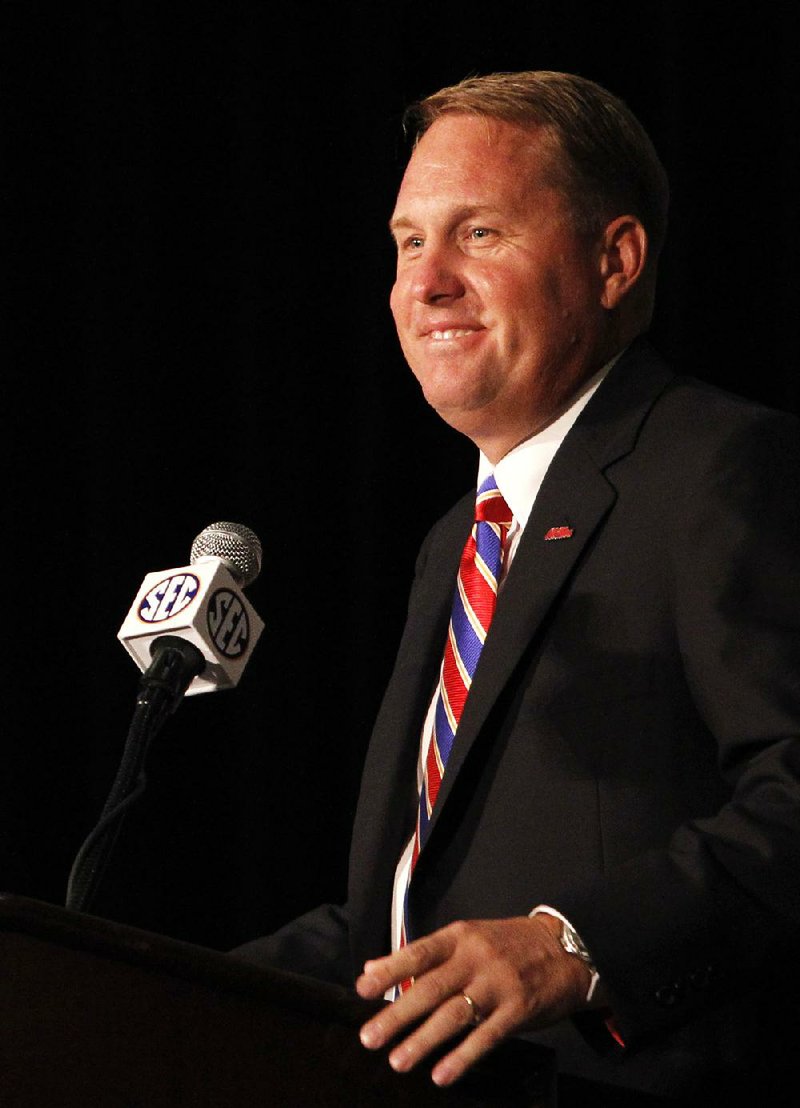 Ole Miss Coach Hugh Freeze said he’s excited about having a core group of players “to lead us out of this wilderness, so to speak,” and back into contention for an SEC title.