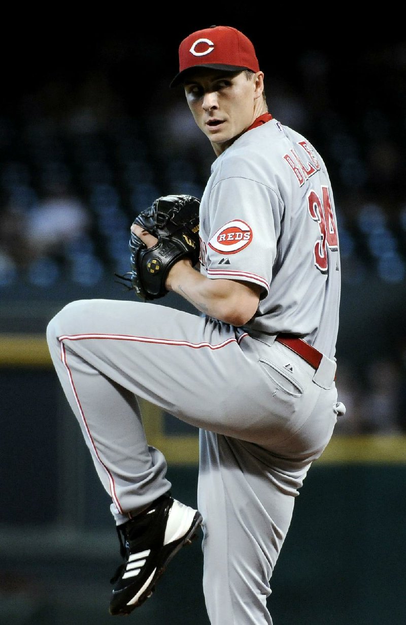 Cincinnati Reds pitcher Homer Bailey (above) originally volunteered to shave broadcaster Marty Brennaman’s head, but declined, saying, “I’m not qualified to use heavy machinery.” 