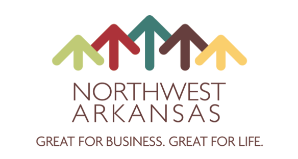 A new logo that will be used to promote Northwest Arkansas.