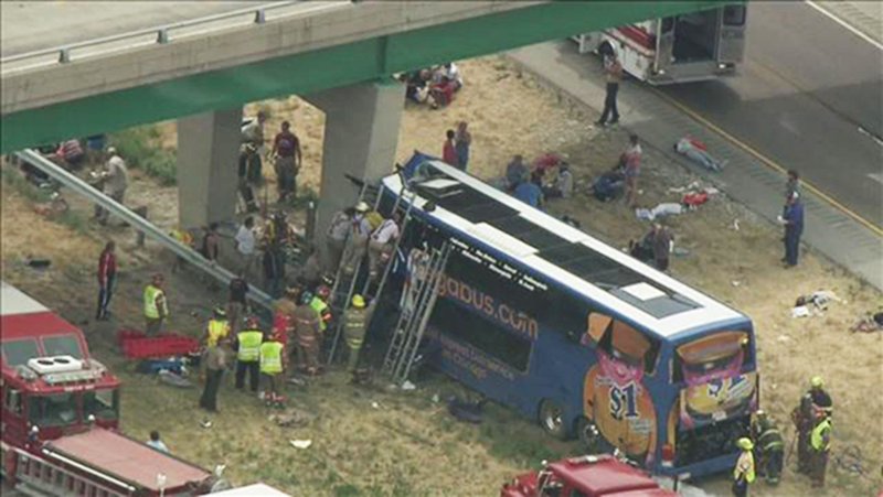 One Dead, Several Injured In Megabus Crash | The Arkansas Democrat ...