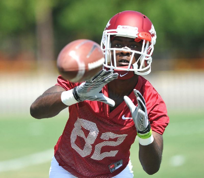 Arkansas freshman receiver Mekale McKay has been raised by his grandmother since he was 4 years old, but now he’s ready for a new chapter in his life. “Being a Razorback is one of the awesome things that’s happened in my life, and I’m really grateful for it,” McKay said. 