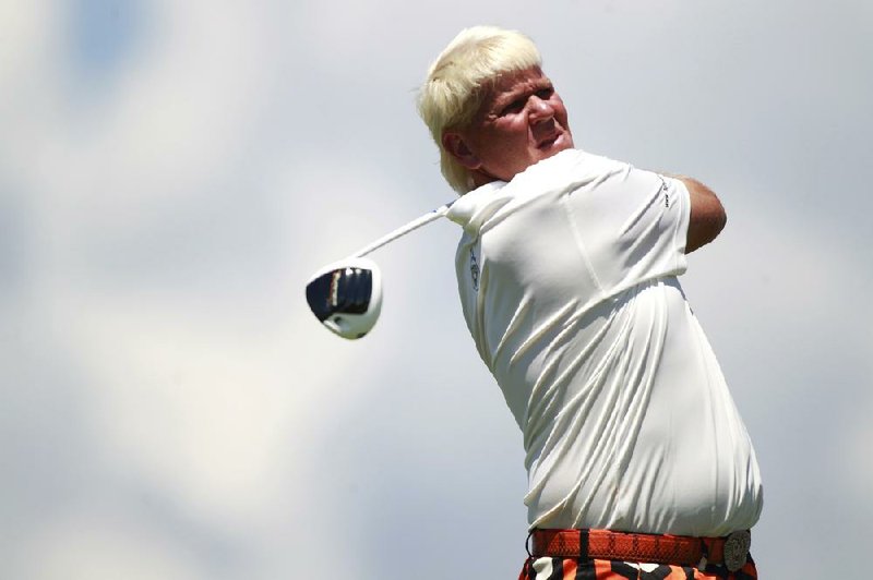 John Daly shot a first-round 68 at the PGA Championship on Thursday, leaving him two strokes off the lead. Daly tied for fifth last week at the Reno-Tahoe Open. 