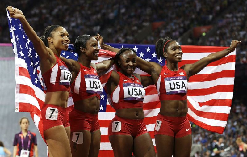 U.S. women break relay record  Northwest Arkansas Democrat-Gazette