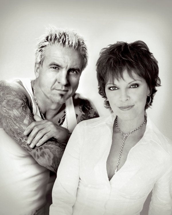 Pat Benatar, right, has been married to Neil Giraldo, her guitarist, for more than 30 years. The duo’s show, which was originally scheduled for the Arkansas Music Pavilion, will now take place inside the Walton Arts Center on Sunday. 