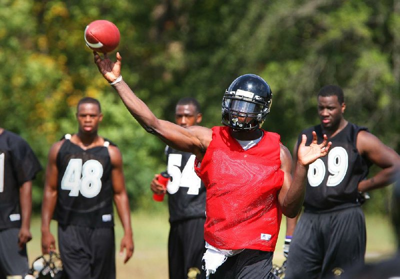 UAPB quarterback Ben Anderson, last season’s SWAC Freshman of the Year, organized 7-on-7 sessions with his receivers during the summer, even once taking them to Star City for an informal scrimmage with players from Arkansas-Monticello. 