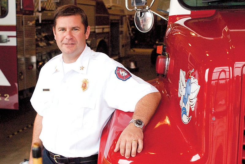 J.P. Jordan is the new chief of the Bryant Fire Department.