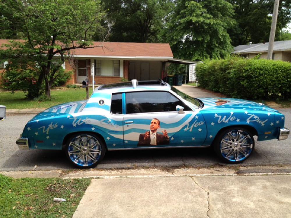Lr Man S Obama Car Stolen Stripped Defaced