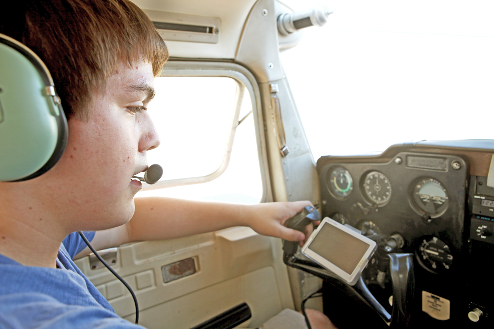 Taking flight Benton student conquers the runway