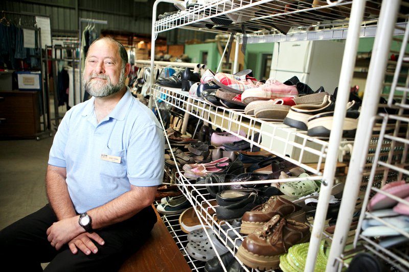 Dale Cohen became the director of Main Street Mission in Russellville in April after consulting with the mission for neary 20 years. The organization maintains a warehouse full of clothes and other household items to give to families in need. Cohen splits his time between Dallas and Russellville, with three or four days each week spent helping the mission change its business practices to relieve its debt.