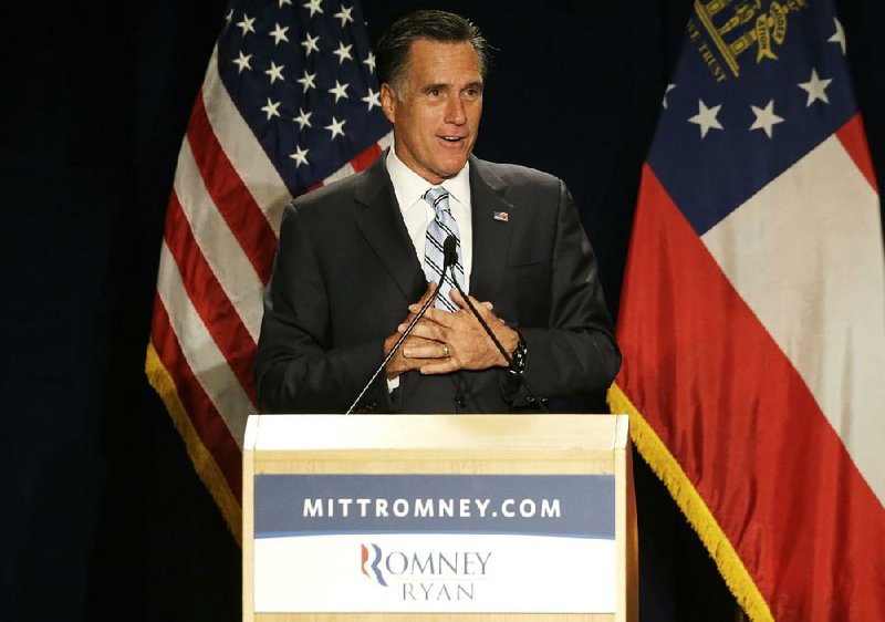 Mitt Romney said Wednesday in Atlanta that he is “better equipped” to help Americans in economic trouble. 