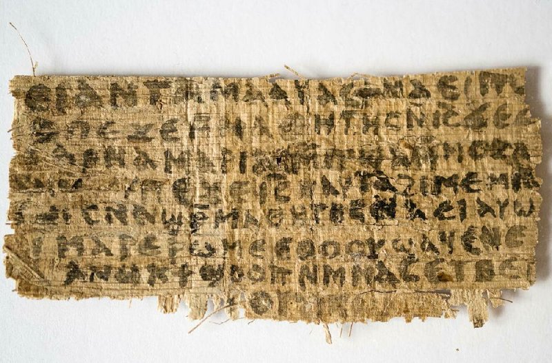 This papyrus fragment, written hundreds of years (or more) after the Gospels, reportedly portrays Jesus as having a wife. While promoters are portraying it as a historic discovery, several experts are questioning its authenticity. 