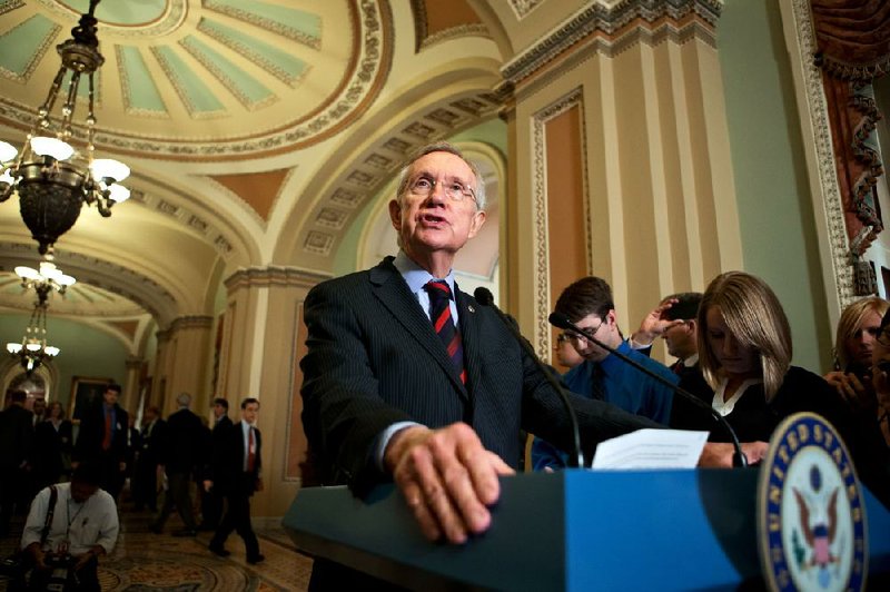 Senate Majority Leader Harry Reid (shown) and House Speaker John Boehner  have presided over one of the least-productive Congresses in history. 