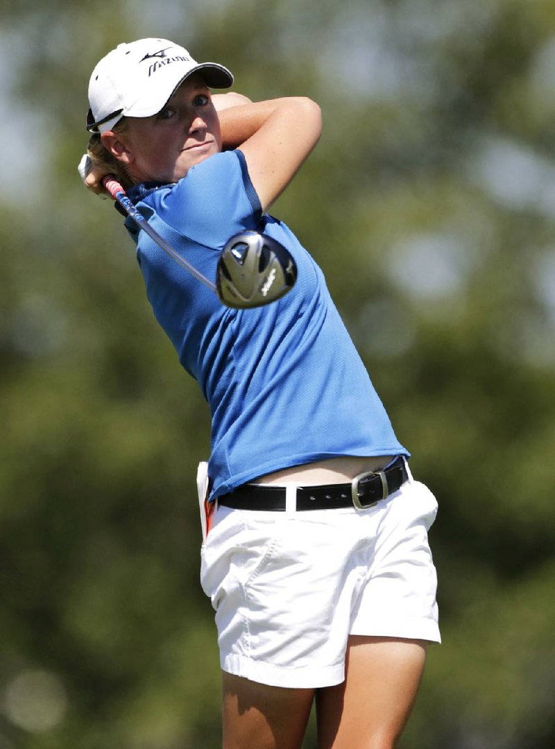 LPGA golfer Stacy Lewis shot a 3-under-par 69 on Sunday to win the Navistar LPGA Classic at the Robert Trent Jones Golf Trail in Prattville, Ala., her third LPGA Tour victory in five months. 