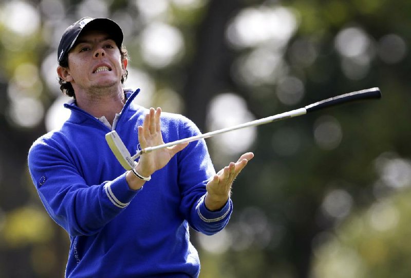 Despite being the top-ranked player in the world, who has won two majors and has four victories this year, Rory McIlroy doesn’t see himself as the No. 1 player this week. “I’m one person in a 12-man team, and that’s it,” McIlroy said. 
