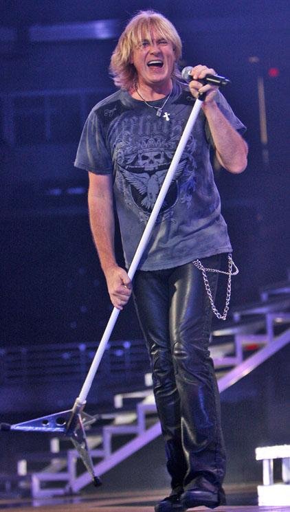 Singer Joe Elliott and Def Leppard was the main reason why satirical website sportspickle.com selected the Arkansas School for the Deaf Leopards as the best high school mascot in the country. 