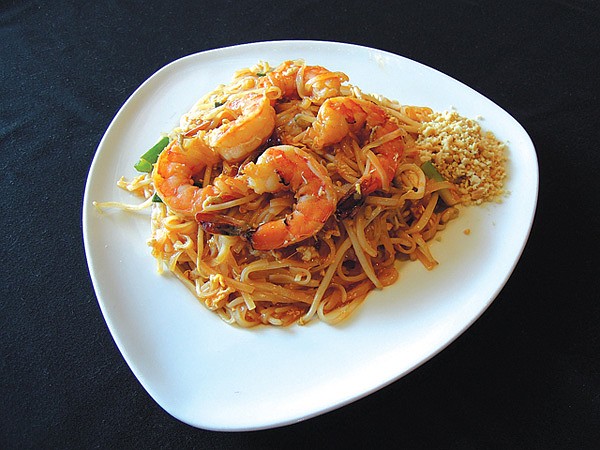 The menu at Thai Secret offers traditional dishes, such as Pad Thai (above), chef specialties, sushi rolls and more. Lunch specials are offered 11 a.m. - 3 p.m. Monday-Friday.