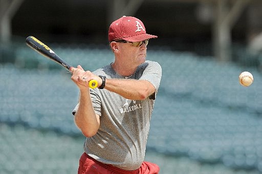 Arkansas coach Dave Van Horn was happy with his team's power in Game 2 of the fall series on Friday. 