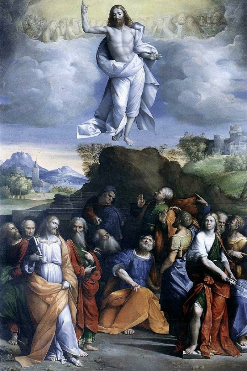 Ascension, by Garofalo, painted in 1528 