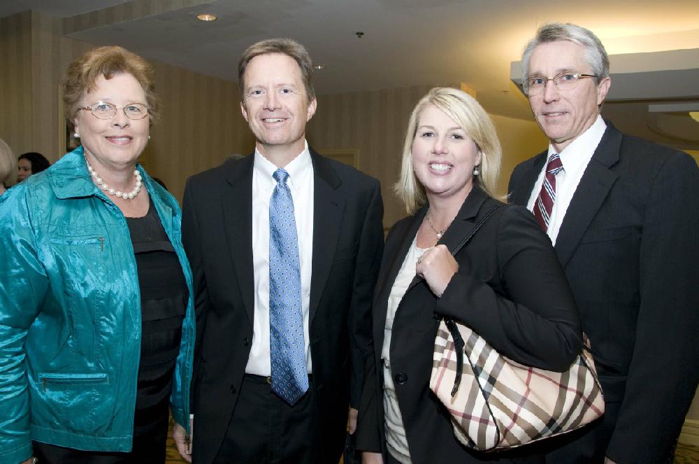 ARKANSAS DEMOCRAT-GAZETTE/Cary Jenkins
Dorothy Hall, Grant Fortson, Tomi Threet and Roger Rowe
