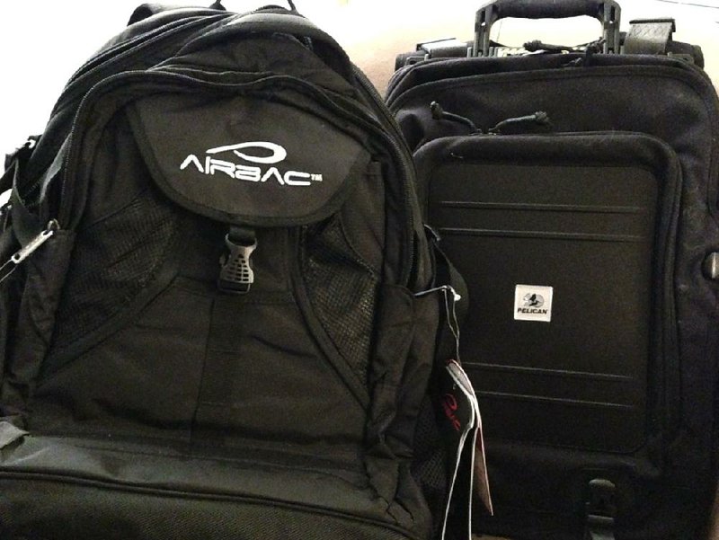 The AirBac AirTech backpack and the Pelican ProGear Urban Elite U100 laptop backpack offer extra protection during travel for laptops and other electronic gear. 
