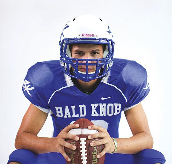 Bald Knob quarterback Cordell Crisp is only the seventh quarterback in state history to reach 10,000 passing yards and is the third-leading passer in Arkansas high school history. 
