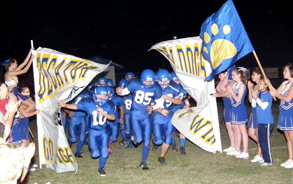 
The Bulldogs took the field for Friday’s game against the Magazine Rattlers. Decatur won the game 22-7. 