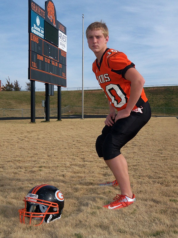 Brenton Ogle, a Gravette outside linebacker, feels the sense of urgency that is being felt by most senior football players at this time — like the next game could also be the last game. 