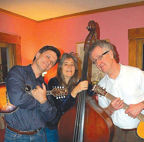 Outside the Lines — Stan D’Aubin, Emily Kaitz and Ed Nicholson — will perform Nov. 17 as part of the Serendipity Series at the Arts Center of the Ozarks. 
