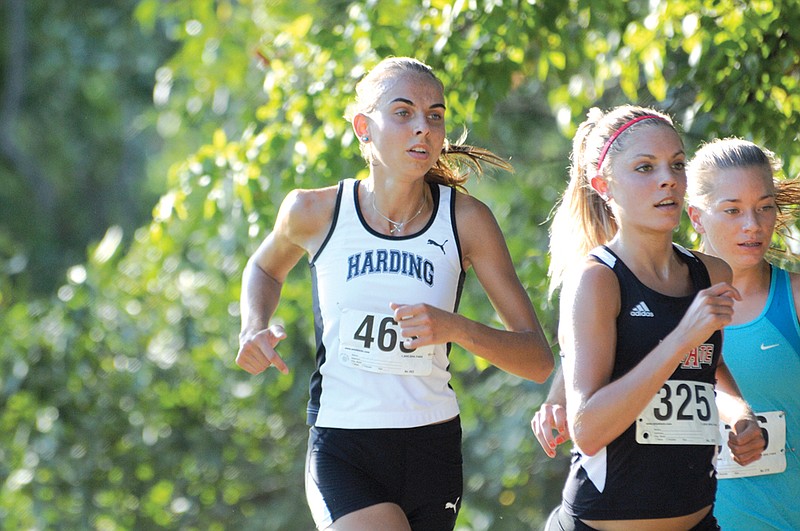 Ewa Zaborowska of Poland will represent Harding University on Saturday in the NCAA Division II Cross-Country Championship.