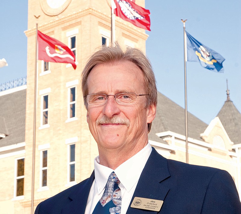 Jim Crawford has been a fixture in public office and was recemtly re-elected Saline County assessor for his ninth term.