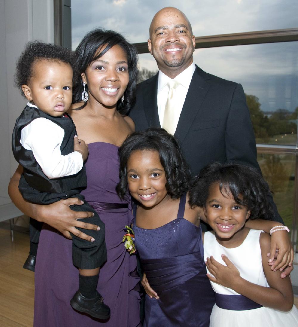 Arkansas Democrat Gazette/CARY JENKINS
Elizabeth and James Williams with their children James, Jordan and Kendall