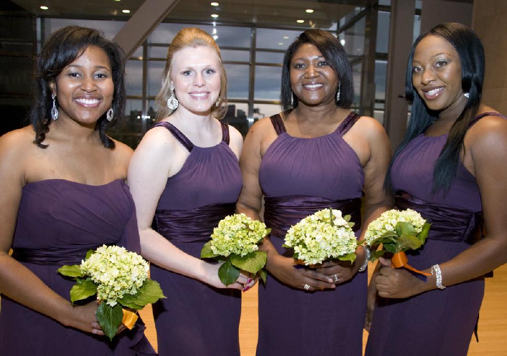 Arkansas Democrat Gazette/CARY JENKINS
Dr. Ashley White, Megan Gwatney, Martha White and Lashanda Smith, all of Little Rock