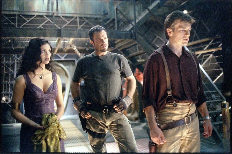 The Firefly faithful will rejoice to once again see (from left) Morena Baccarin, Adam Baldwin and Nathan Fillion in action today on Science Channel. 