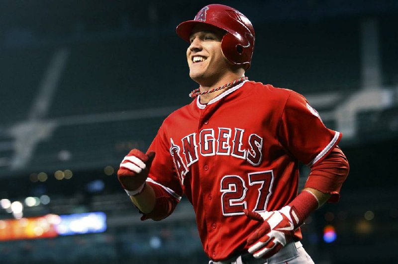 Los Angeles Angels outfielder Mike Trout was named the American League Rookie of the Year receiving all 28 first-place votes Monday. Trout, a former Arkansas Traveler, finished the season with a .326 batting average, 30 home runs and 83 RBI. 