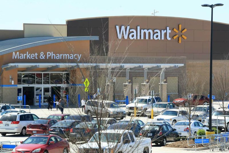 The Wal-Mart Supercenter at Shackleford Crossing shopping center in Little Rock. 