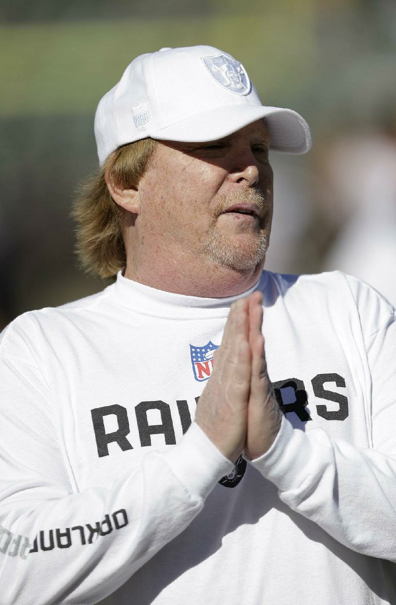 Oakland Raiders managing partner Mark Davis was not pleased after the Raiders’ 38-17 loss to the New Orleans Saints on Sunday. 