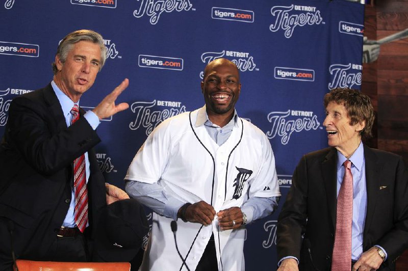 Detroit Tigers left-hander Drew Smyly is looking forward to playing with fellow Arkansan Torii Hunter (above). 