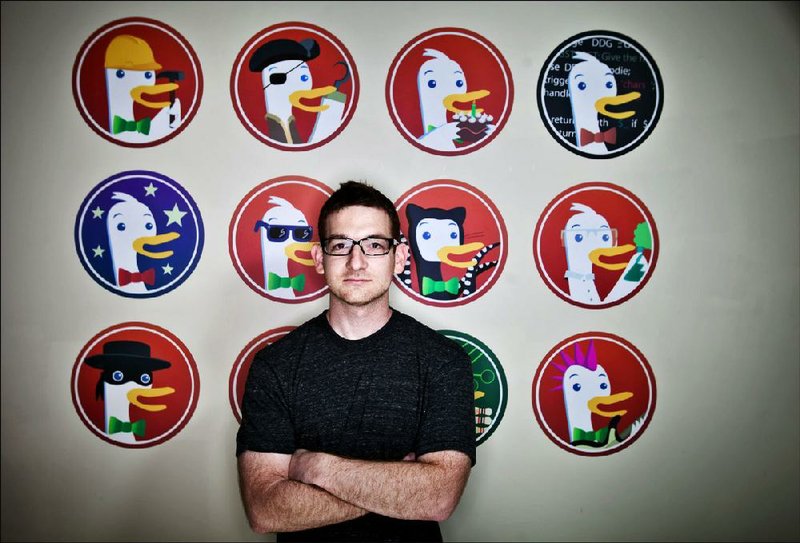Gabriel Weinberg is creator of DuckDuckgo.com, a new Internet search engine that does not track histories and personal information. 