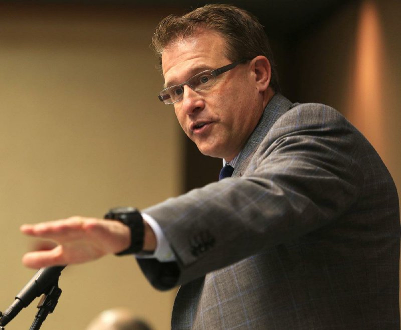 Arkansas State football Coach Gus Malzahn told the Little Rock Touchdown Club the Red Wolves learned “absolutely nothing” from a 57-34 loss to Oregon. “We got our teeth kicked in,” he said. 
