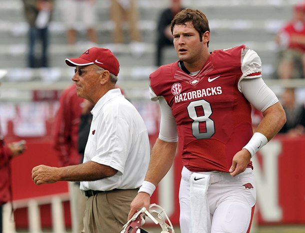 Friday's game against LSU will mark the end of Tyler Wilson's tenure at Arkansas and likely the same for John L. Smith. 