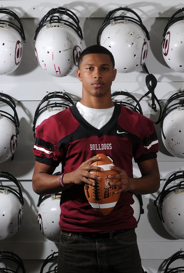 Deandre Murray, 17, running back for Springdale High, has been shown interest by several Division I schools. 