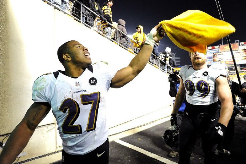 Baltimore Ravens running back Ray Rice maintains that he did nothing disrespectful when he traded a pair of gloves with a fan in Pittsburgh for a “Terrible Towel.” 