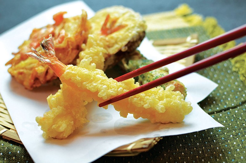 Bite-sized tempura pieces are easy to prepare in advance and cook quickly in batches.