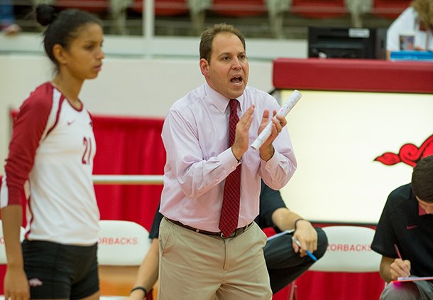 Arkansas coach Robert Pulliza had the Razorbacks back in the NCAA Tournament for the first time in his four years in Fayetteville.  