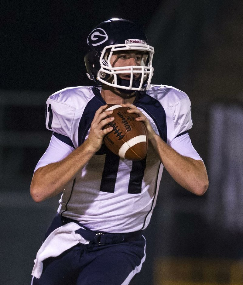 Jabe Burgess is the latest in a long line of Greenwood quarterbacks who know how to put a tight spin on their passes. Burgess, a cousin to former Greenwood stars Brooks Coatney and Tyler Wilson, is completing almost 75 percent of his passes. 