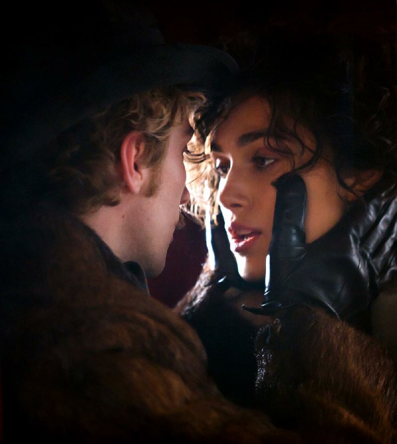 Count Vronsky (Aaron Taylor-Johnson) is an ambitious cavalry officer whose love for a married woman (Keira Knightley) derails his career in Joe Wright’s version of Tolstoy’s Anna Karenina. 