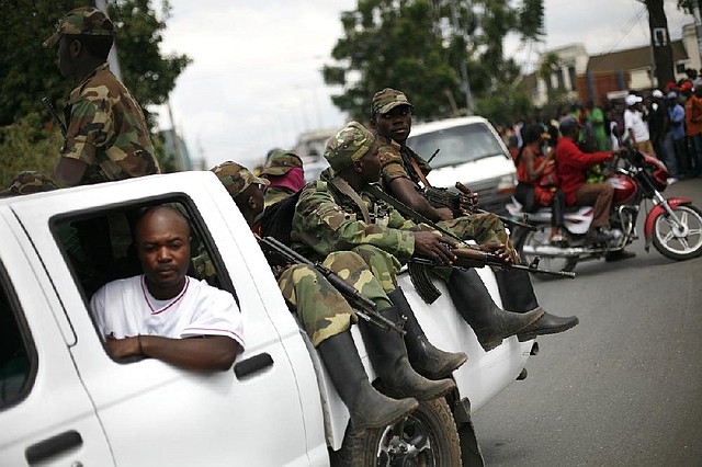 M23 rebels withdraw from the eastern Congo town of Goma on Saturday. The rebels have requested government talks. 