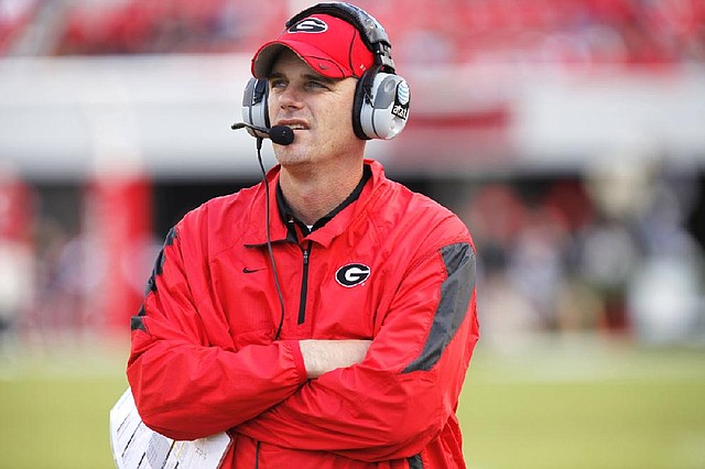 Georgia offensive coordinator Mike Bobo is one of the five finalists for the Frank Broyles Award, presented each year to the top college football assistant coach. This year’s presentation will be at 11:30 a.m. today at the Peabody hotel in Little Rock. 